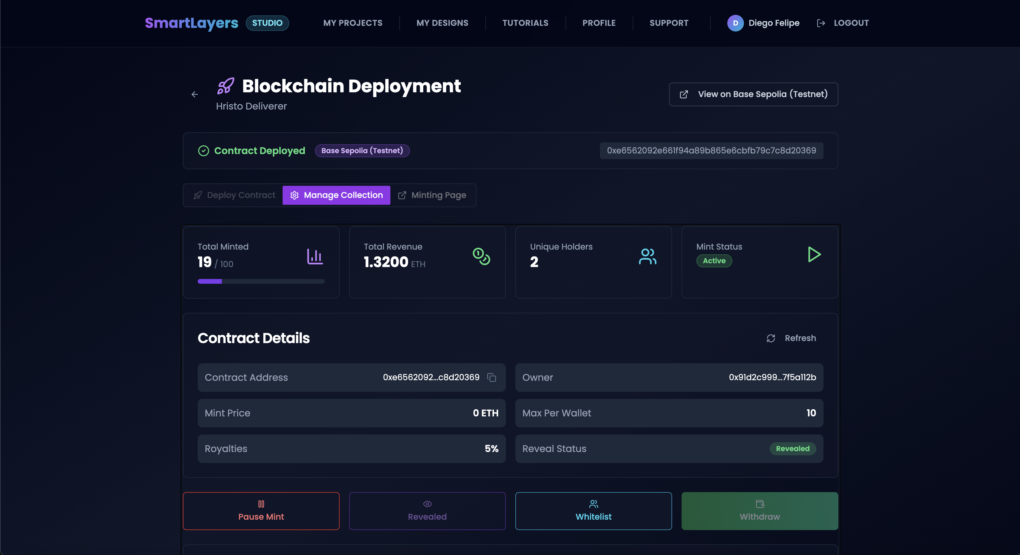 Collection Management Dashboard